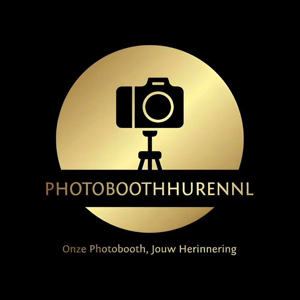 Logo van PhotoboothHurenNL – premium photobooth verhuur voor bruiloften, feesten en evenementen.